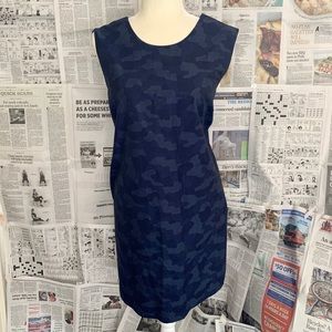 Kurt Woods Blue Camo Tunic Dress